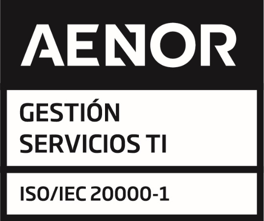AENOR gestión servicios TI