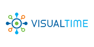 Logo de visualtime.