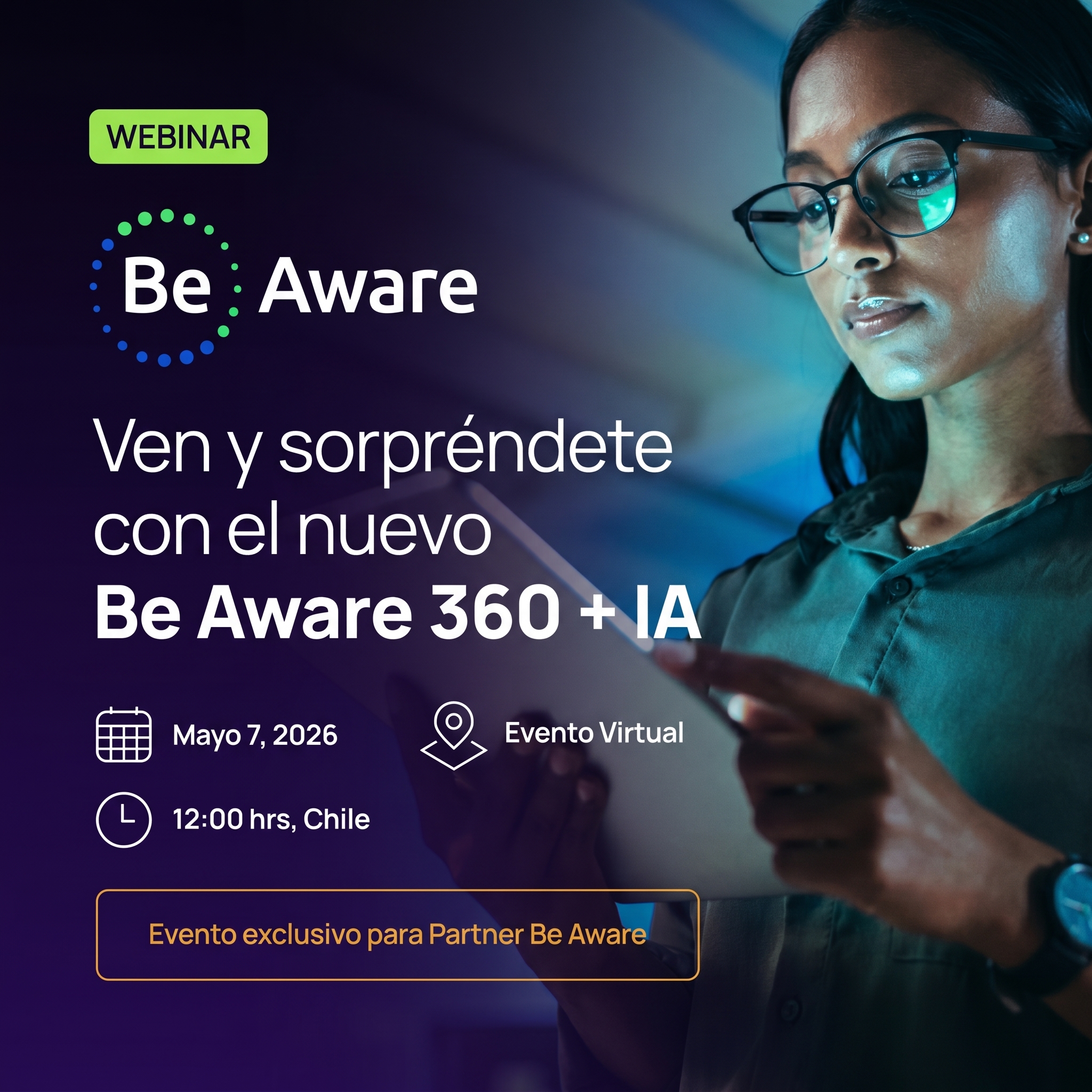 Webinar Be Aware 360 + IA
