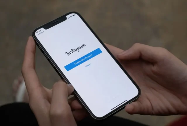 Ingresando a Instagram desde el celular